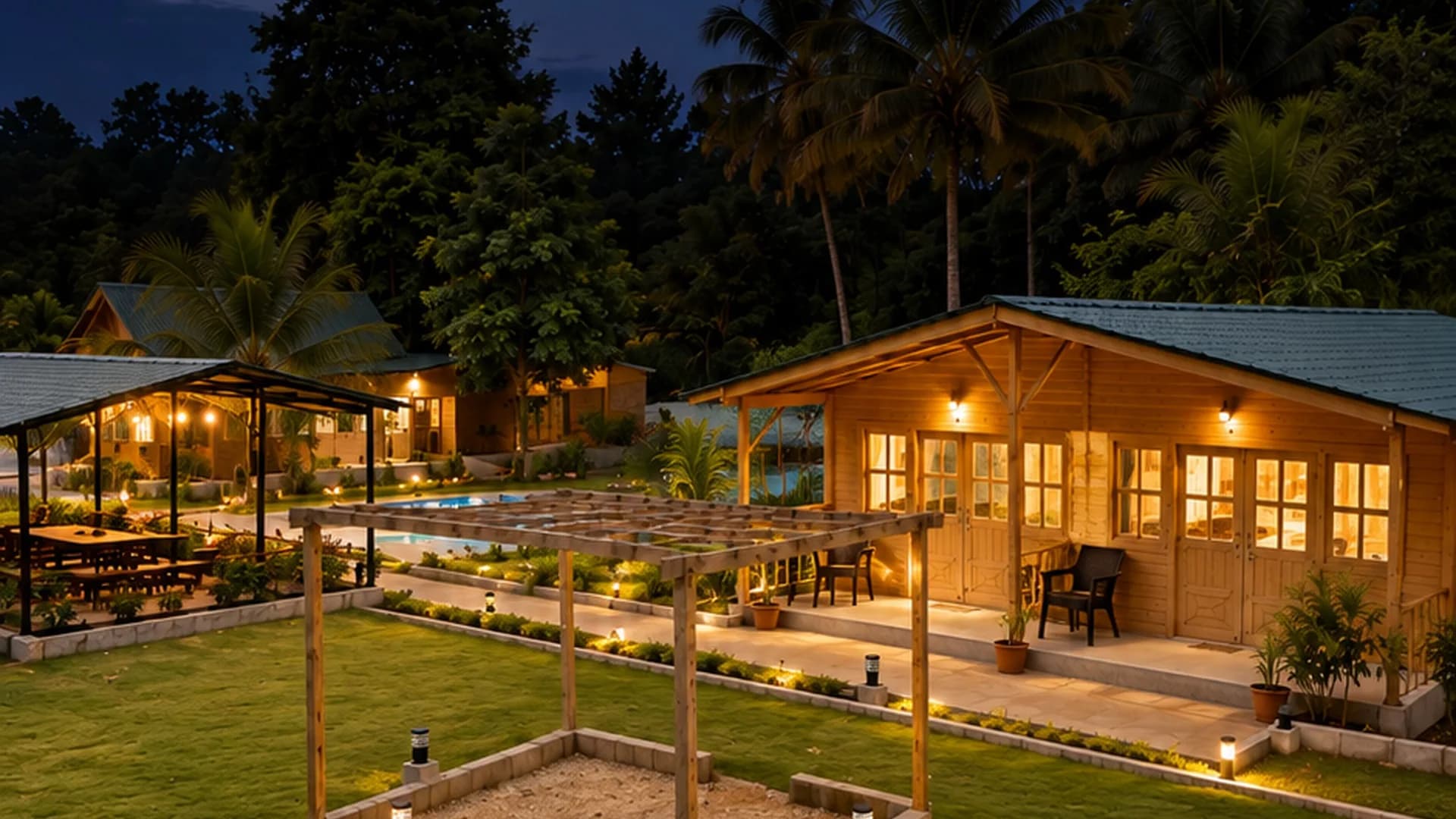 Whispering Woods — 1.5-Acre Wooden-Cottage Retreat